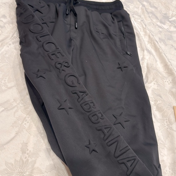 Dolce & Gabbana puffy millennial stars jogging pants size 50 - Picture 1 of 16